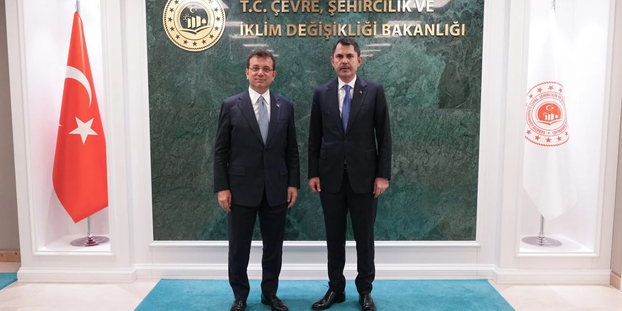 Ekrem İmamoğlu'ndan eski rakibi Murat Kurum'a ziyaret!