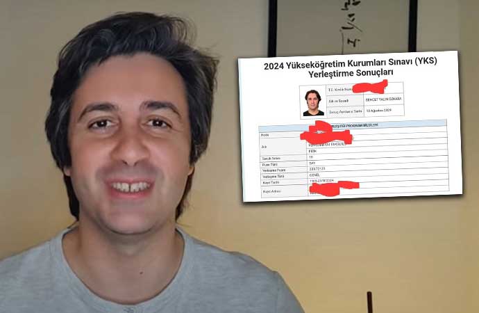 YKS’deki çarpıklık! Eksi net yapan profesör Fizik bölümünü kazandı