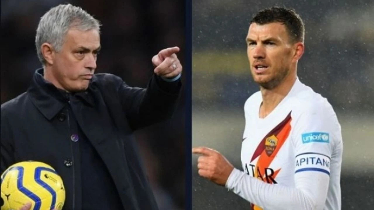 Jose Mourinho'dan bomba Dzeko kararı!
