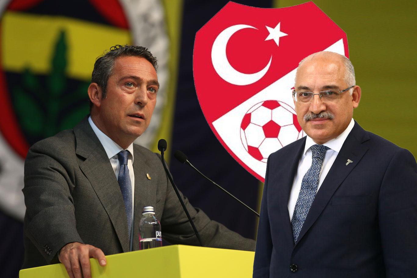 TFF'den Ali Koç'a tebrik mesajı