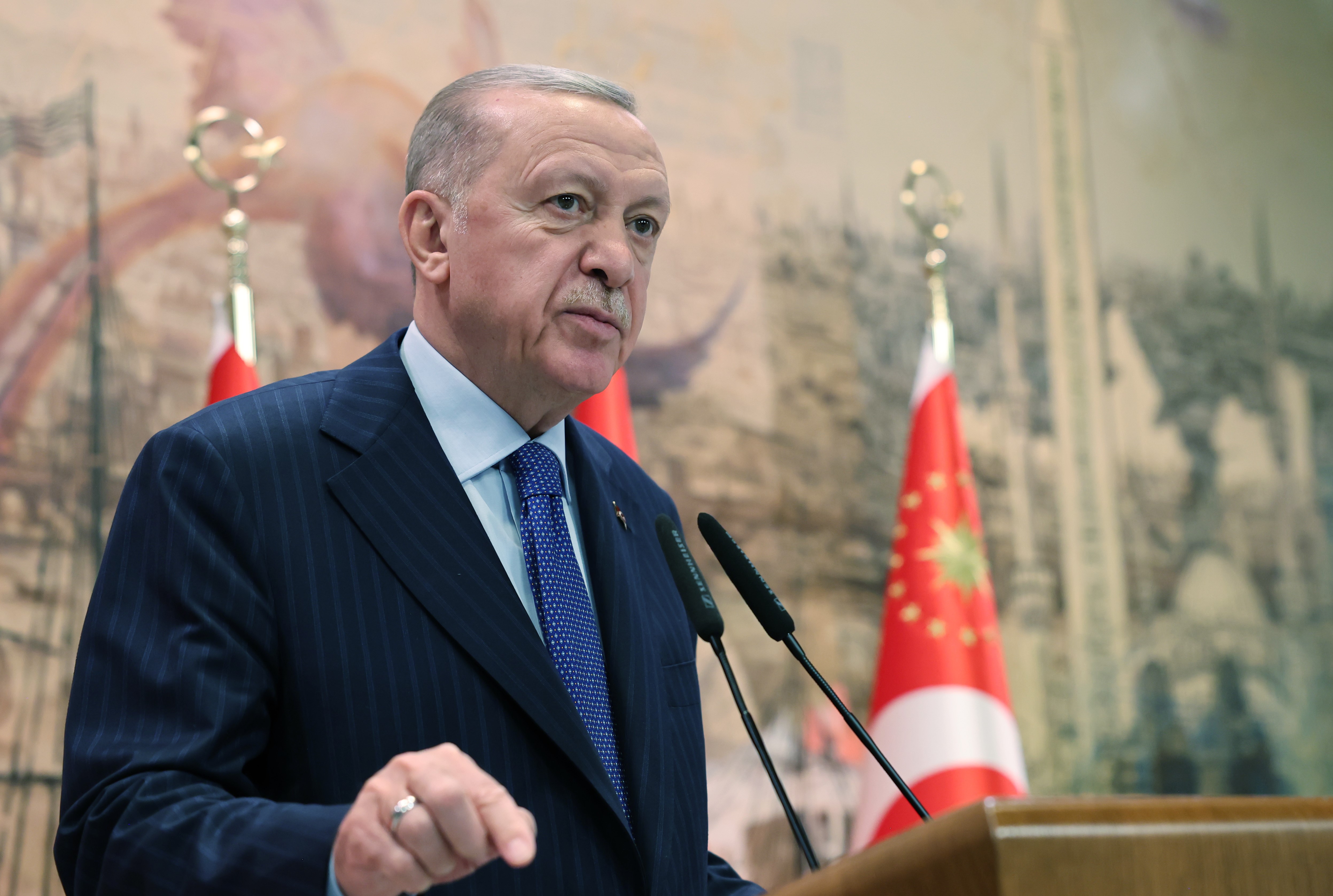 Erdoğan'dan 'İsrail' açıklaması: Batı üzerimize saldıracak