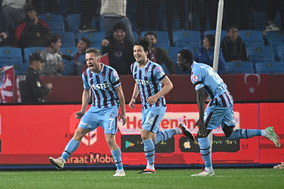 Trabzonspor Karagümrük'ü 10 kişiyle mağlup etti