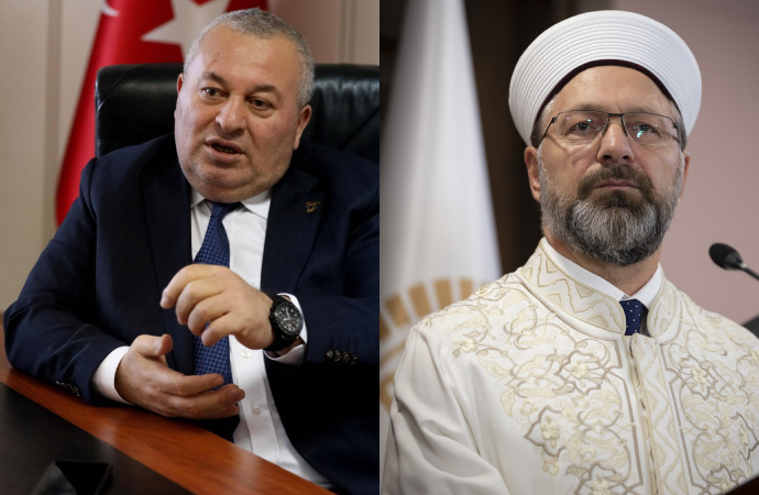 Ali Erbaş Arapça soruyu anlamadı! Cemal Enginyurt taşa tuttu