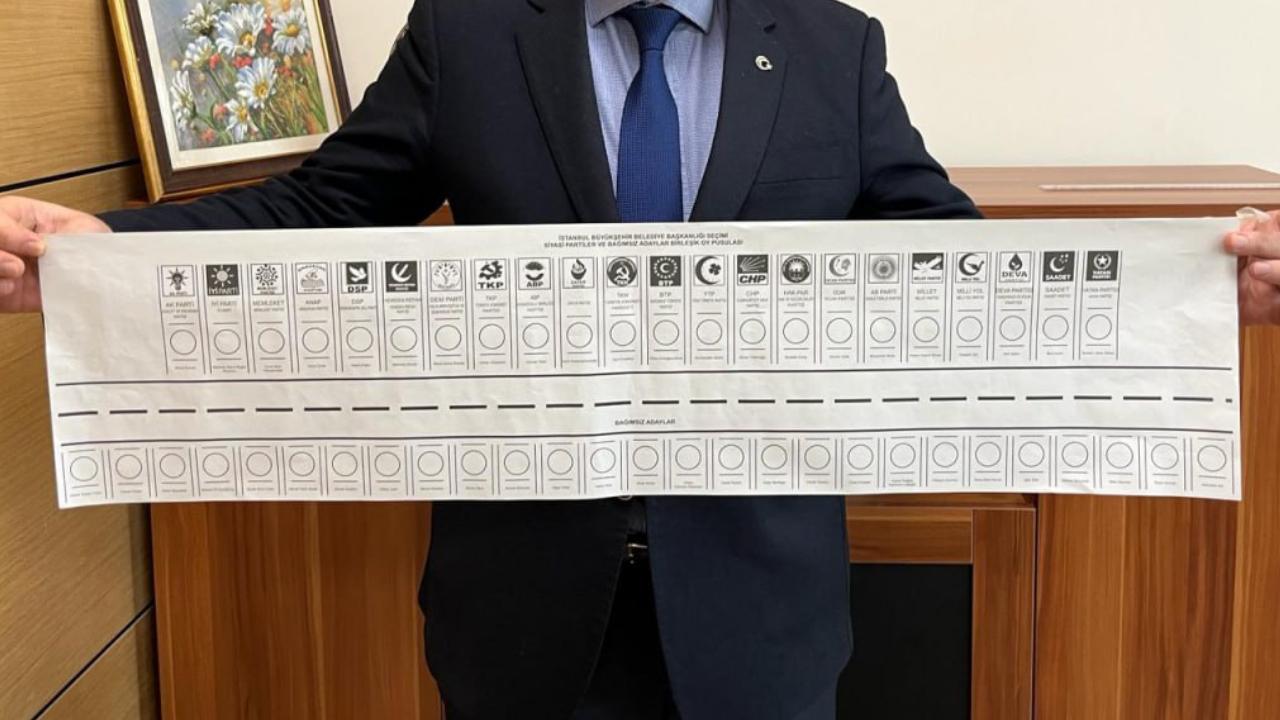 En uzun oy pusulası İstanbul'da! 49 aday yarışacak