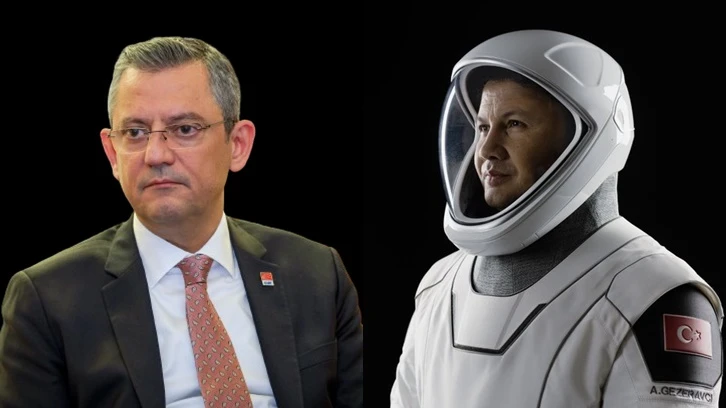 Özgür Özel, ilk Türk astronot Alper Gezeravcı'nın babasıyla görüştü