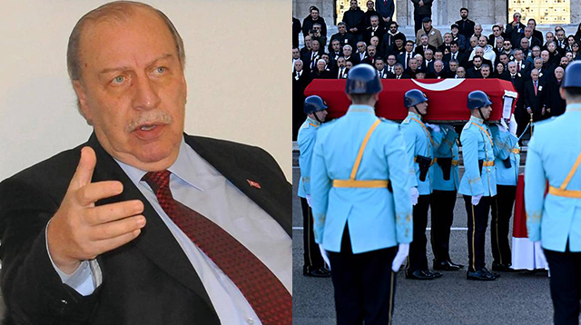 Eski bakan Yaşar Okuyan için Meclis'te tören düzenlendi