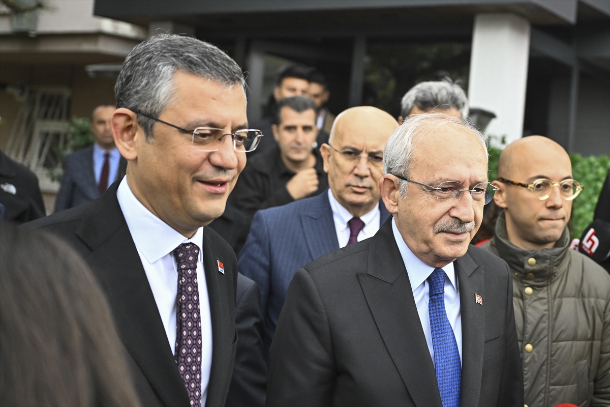 Özgür Özel'den Kemal Kılıçdaroğlu'na ziyaret