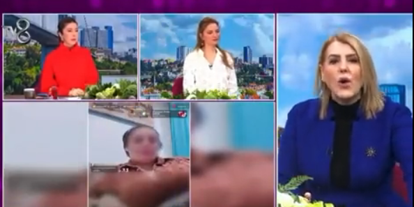 Sevda Türküsev göğüslerini açan kadını görünce küplere bindi