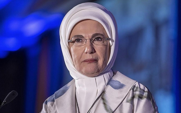 Emine Erdoğan'dan Gazze için ateşkes çağrısı