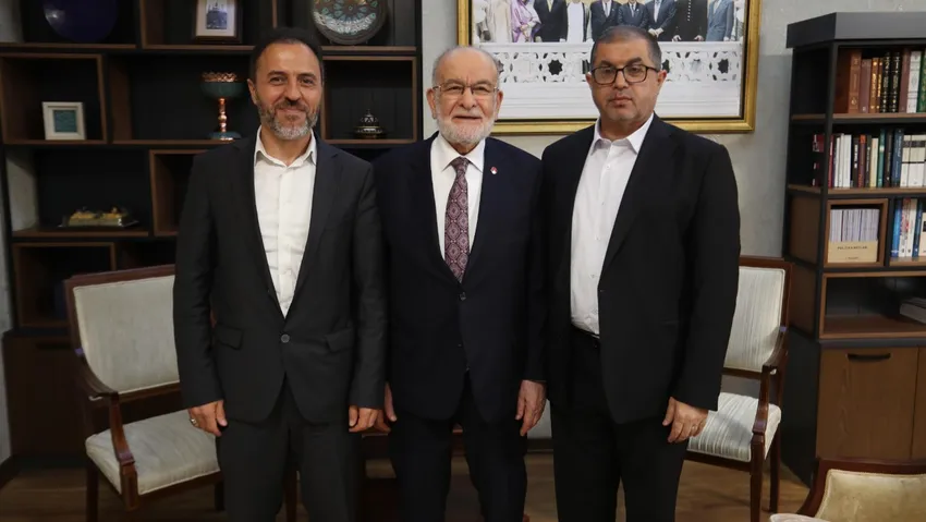 Temel Karamollaoğlu, Hamas temsilcisi ile görüştü!