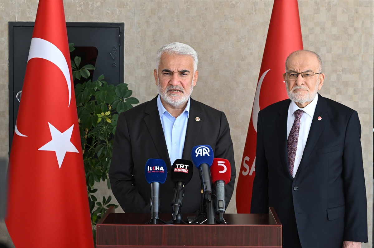 HÜDA-PAR ve Saadet Partisi'nden ortak miting kararı