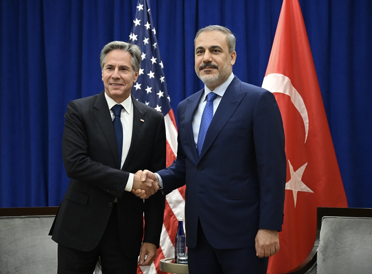 Dışişleri Bakanı Hakan Fidan, ABD Dışişleri Bakanı Antony Blinken ile görüştü