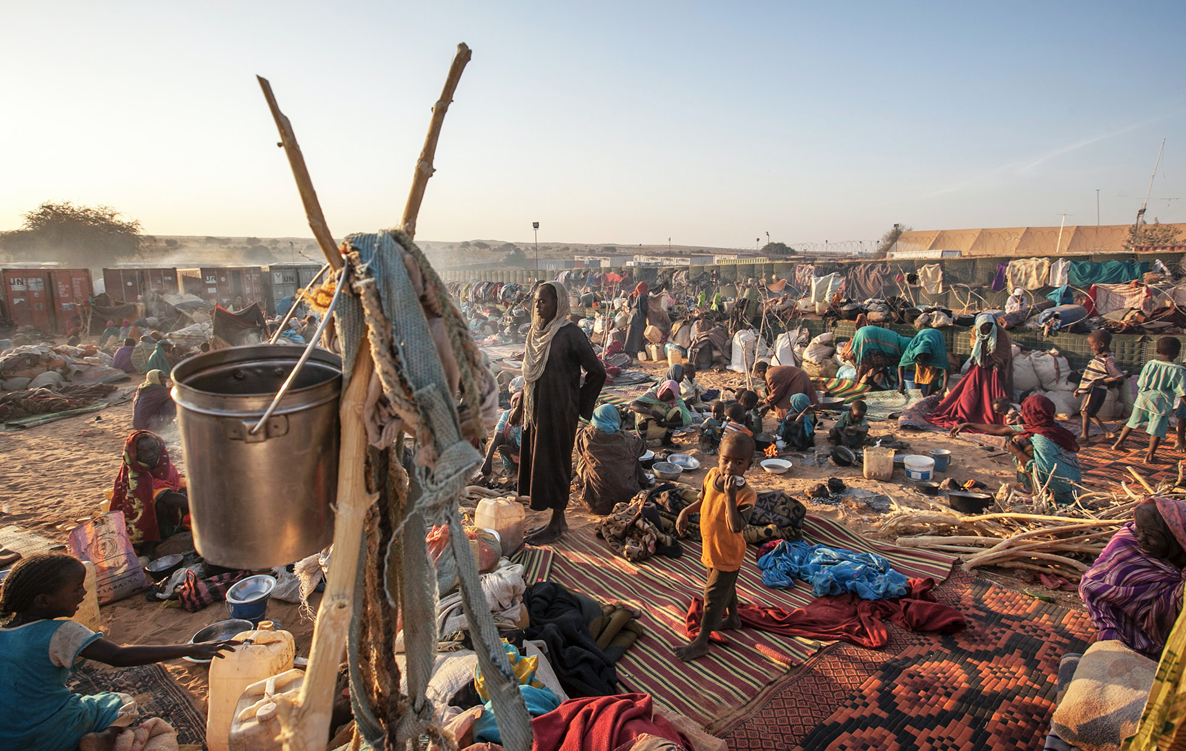 Sudan'daki kamplarda 1200'den fazla çocuk hayatını kaybetti