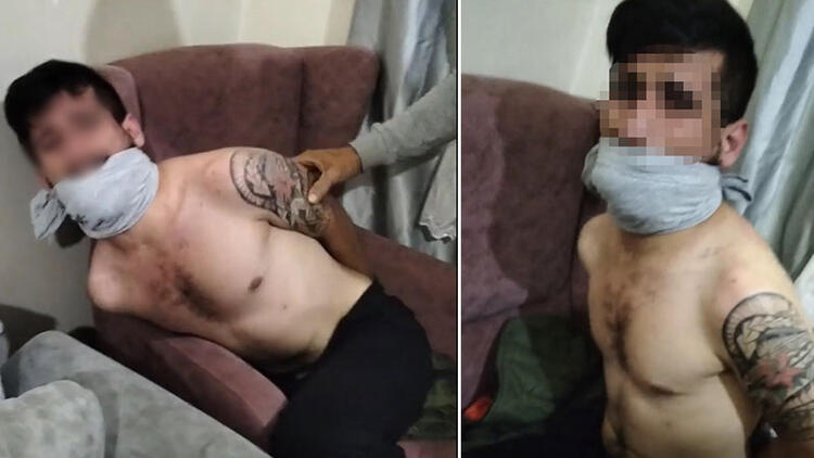 Alacaklılar yaptıkları işkenceyi kaydettiler!