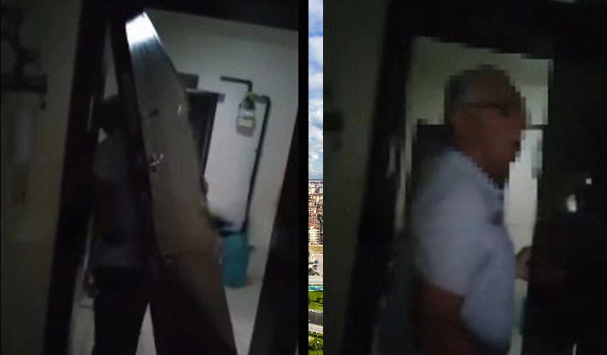 Sonunda bu da oldu! Ev sahibi kiracısının kapısını söktü