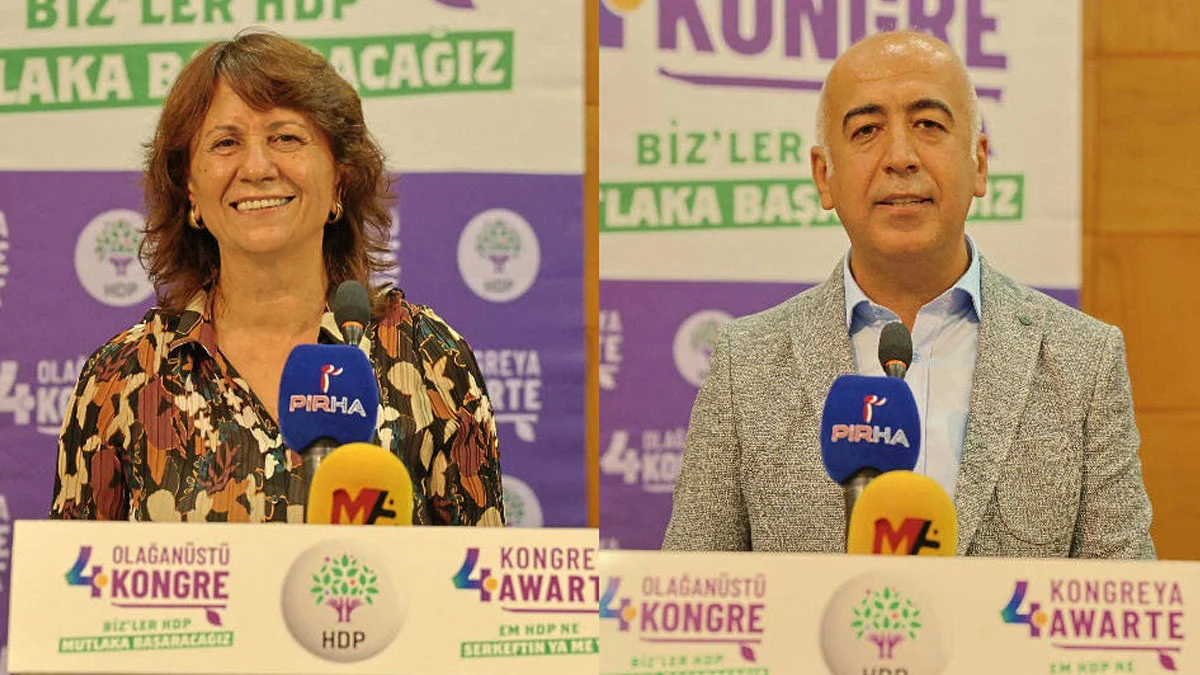 HDP'de yeni yönetim belli oldu!