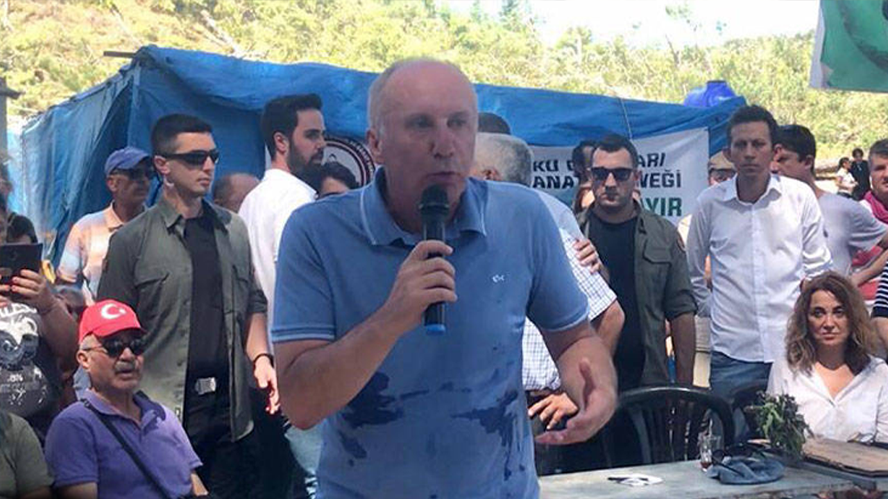 "Şov yapmadan eylem yapın" dedi: Eylemciler, Muharrem İnce'yi de kovdu!
