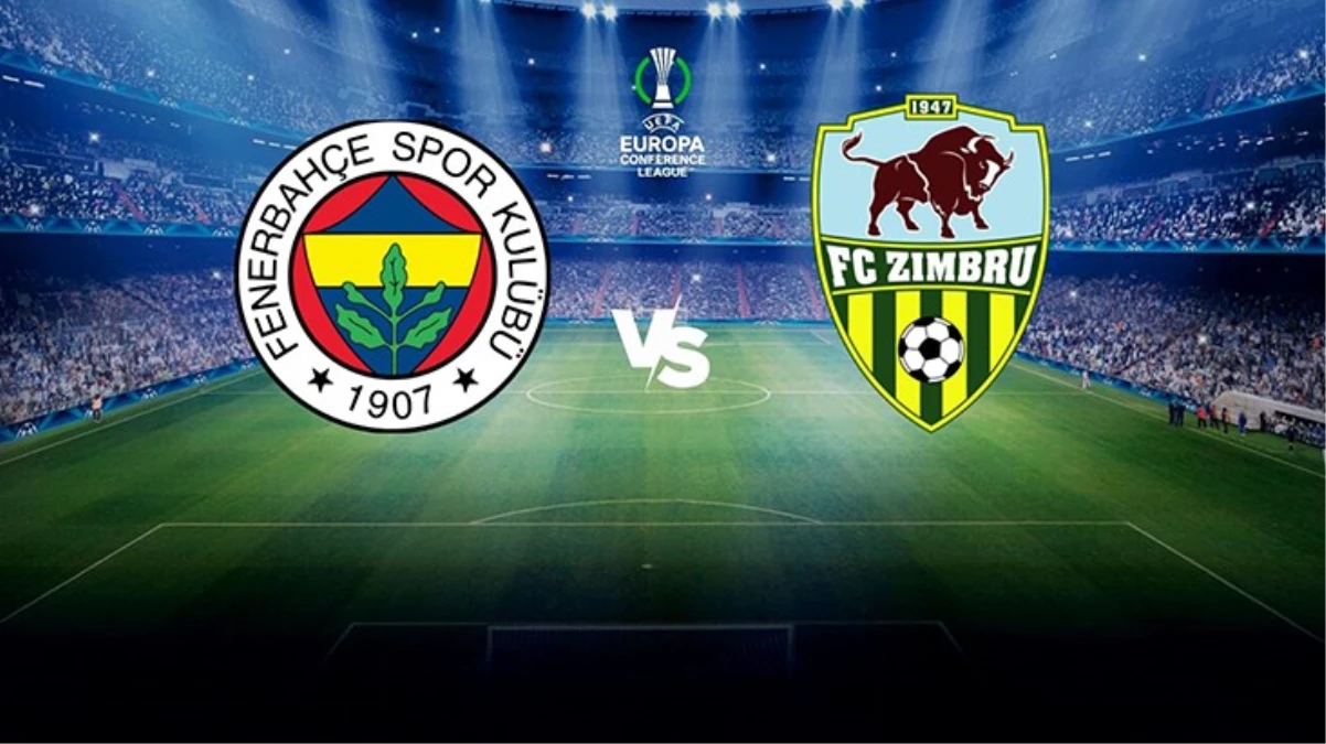 Fenerbahçe Zimbru maçı! saat kaçta, ilk 11 belli oldu!