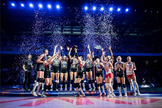 A Milli Kadın Voleybol Takımı şampiyon!