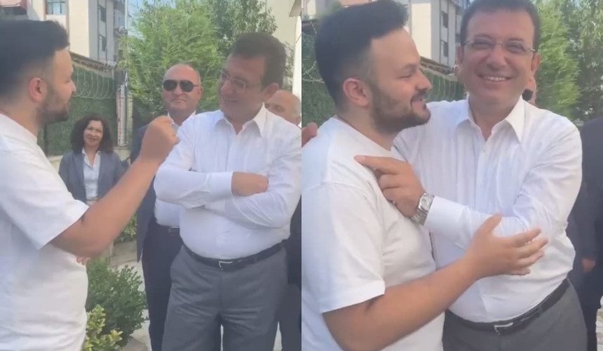 Milli görüşçü gençle Ekrem İmamoğlu’nun dikkat çeken diyaloğu
