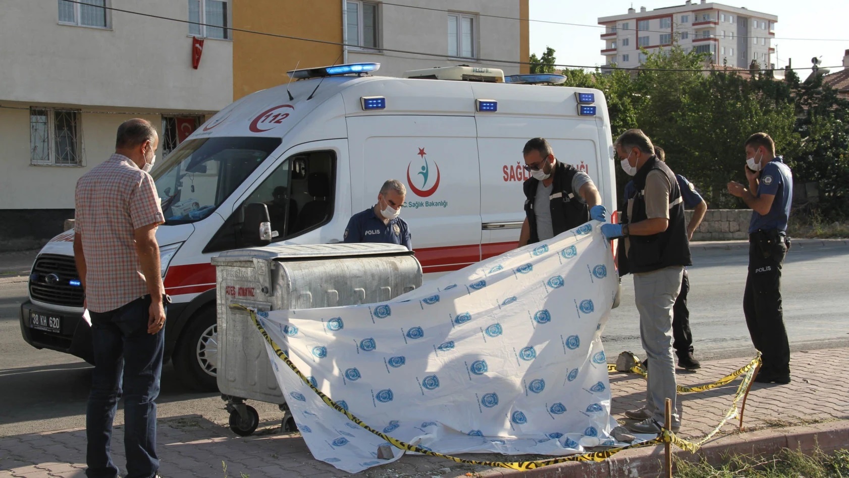 Kayseri'de çöpe atılmış yeni doğmuş bebek cesedi bulundu