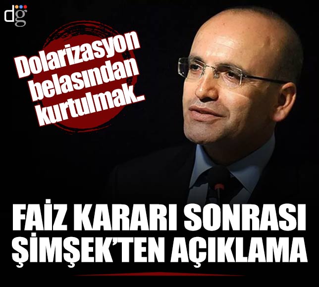 Cumhurbaşkanı Erdoğan’dan Mehmet Şimşek’in talebine ret