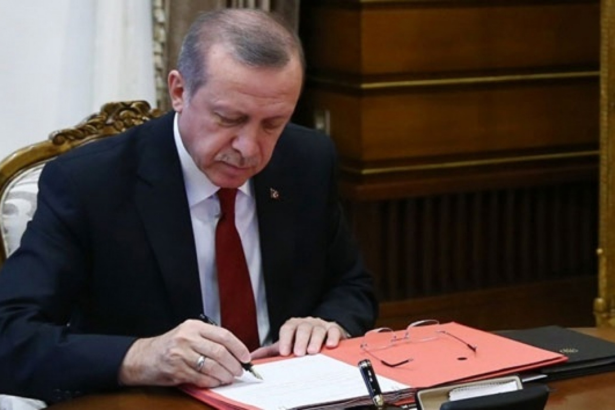 Erdoğan’nın atama kararları Resmi Gazete’de