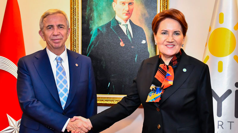 Meral Akşener ile Mansur Yavaş'tan Ankara'da önemli açıklamalar!