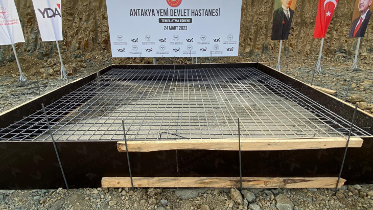 Defne’nin ardından Antakya Devlet Hastanesi’nin temel atma töreni gündem oldu!