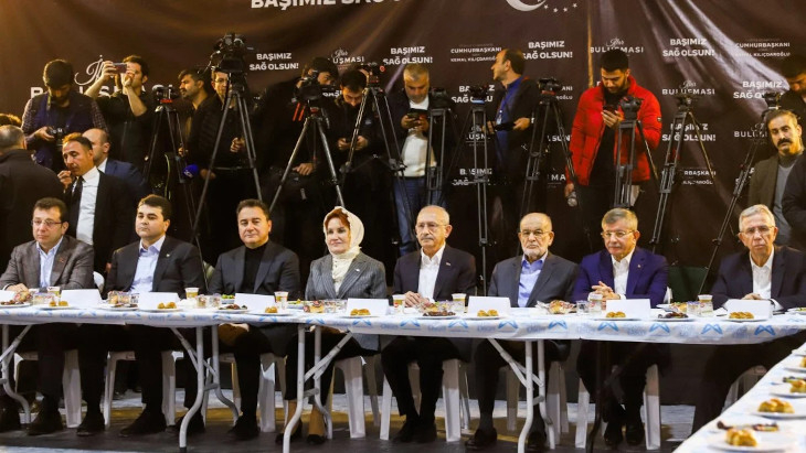 Liderler İmamoğlu ve Yavaş ile ilk kez bir arada