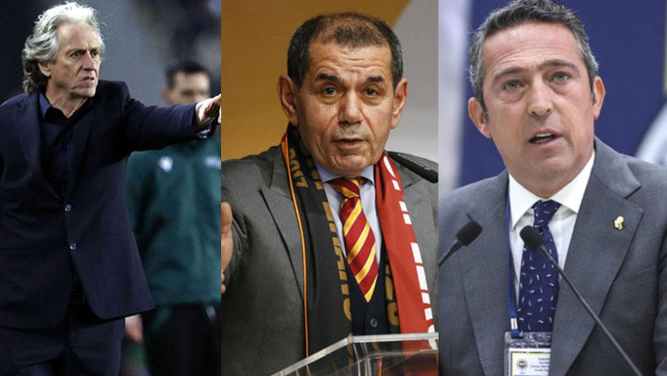 Jorge Jesus, Ali Koç ve Dursun Özbek'in cezaları belli oldu