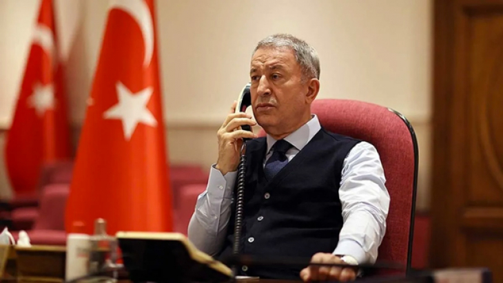 Bakan Hulusi Akar, Rus mevkidaşı Şoygu ile görüştü