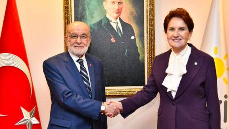 Temel Karamollaoğlu'ndan Akşener'e ziyaret!