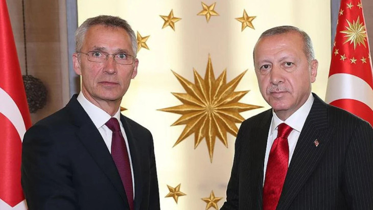 Flaş gelişme! Erdoğan Stoltenberg ile görüştü
