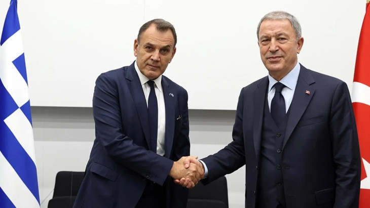 Bakan Hulisi Akar Yunan mevkidaşı ile görüştü