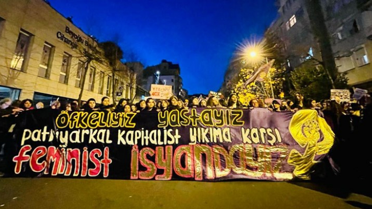 21. Feminist Gece Yürüyüşü'nde bomba sloganlar!