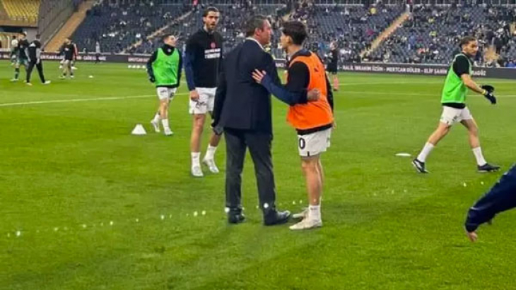 Ali Koç, Arda Güler için sahaya kadar indi!
