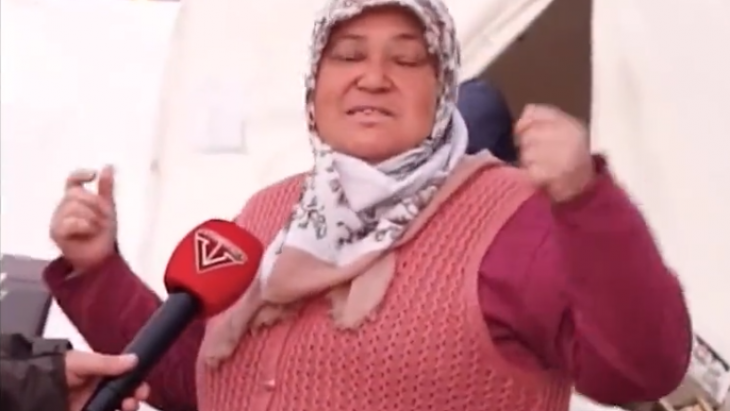 Depremzede: Bina yıkılırsa yıkılsın, devletimiz yıkılmasın