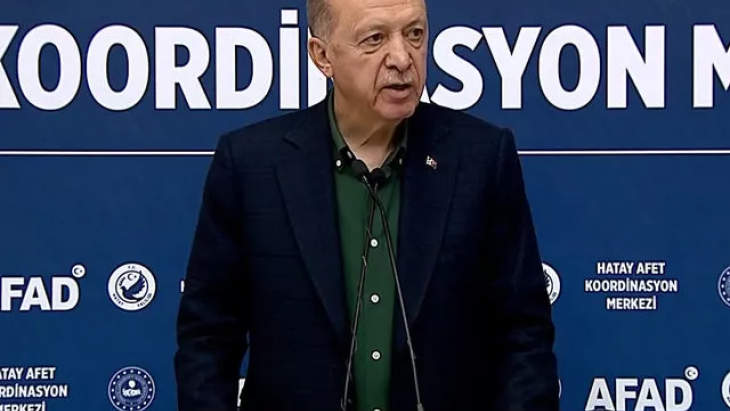 Cumhurbaşkanı Erdoğan deprem bölgesinde önemli açıklamalar yaptı!