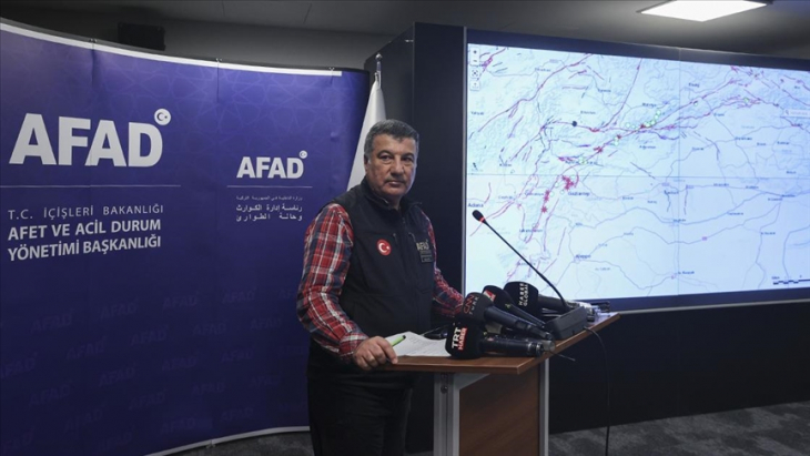 AFAD'tan açıklama: 'AFAD tüm ekipleriyle bölgeye intikal etti'