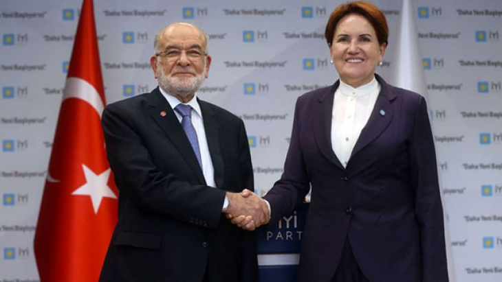 Temel Karamollaoğlu'ndan Meral Akşener'e ziyaret