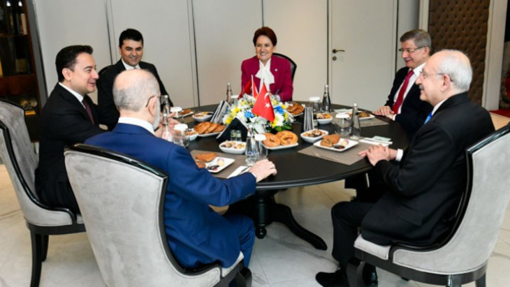 Toplantı sonrası Altılı Masa liderlerinden ilk açıklama!