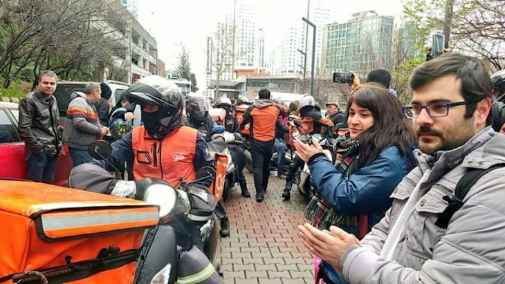 Trendyol GO kuryeleri istediklerini aldı!