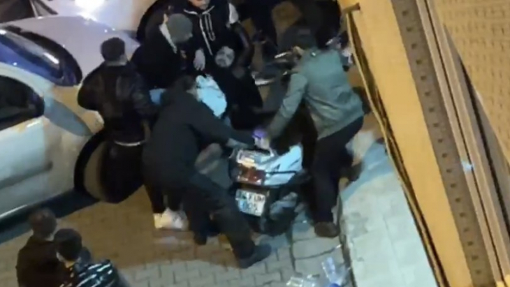 Kıraathaneye oyun oynayanlara kurşun yağdırdılar! Dehşet anları kamerada