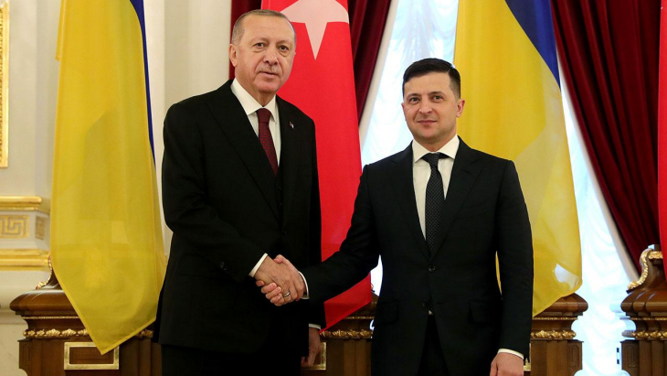 Erdoğan Zelensky ile görüştü!