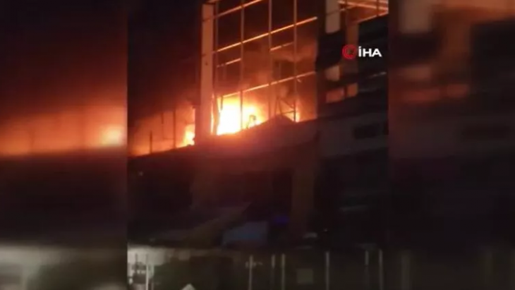Başkent'te korkunç patlama!