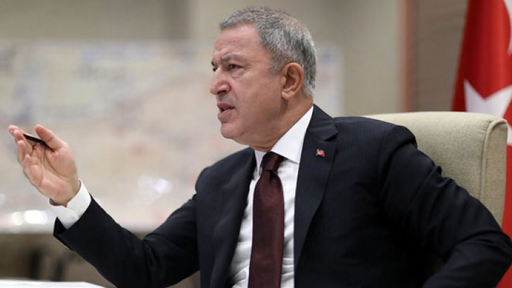 Bakan Hulusi Akar'dan Yunanistan'a bir tepki daha