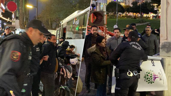 Kocaeli'de HDP il eş başkanları ve yöneticileri gözaltına alındı!