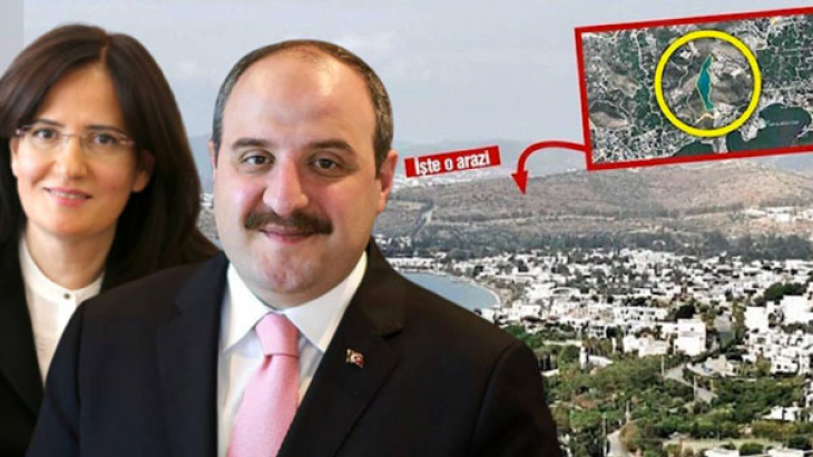 Bodrum'daki devasa araziyi Bakan Varank'ın kuzeni aldı! Ablası da Bakan Yardımcısı çıktı