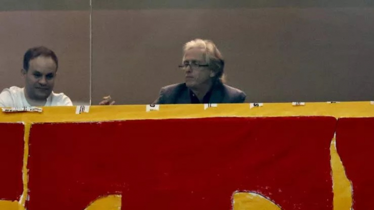 Jorge Jesus, derbiyi tribünden izledi!
